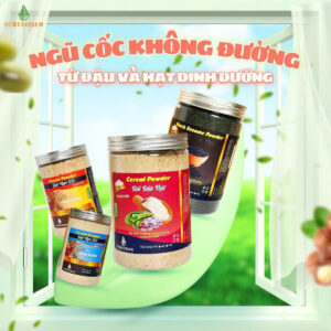 Bột ngũ cốc dinh dưỡng từ đậu và hạt tại Powderfarm