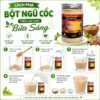 Bột ngũ cốc tiện lợi cho bữa sáng Powderfarm